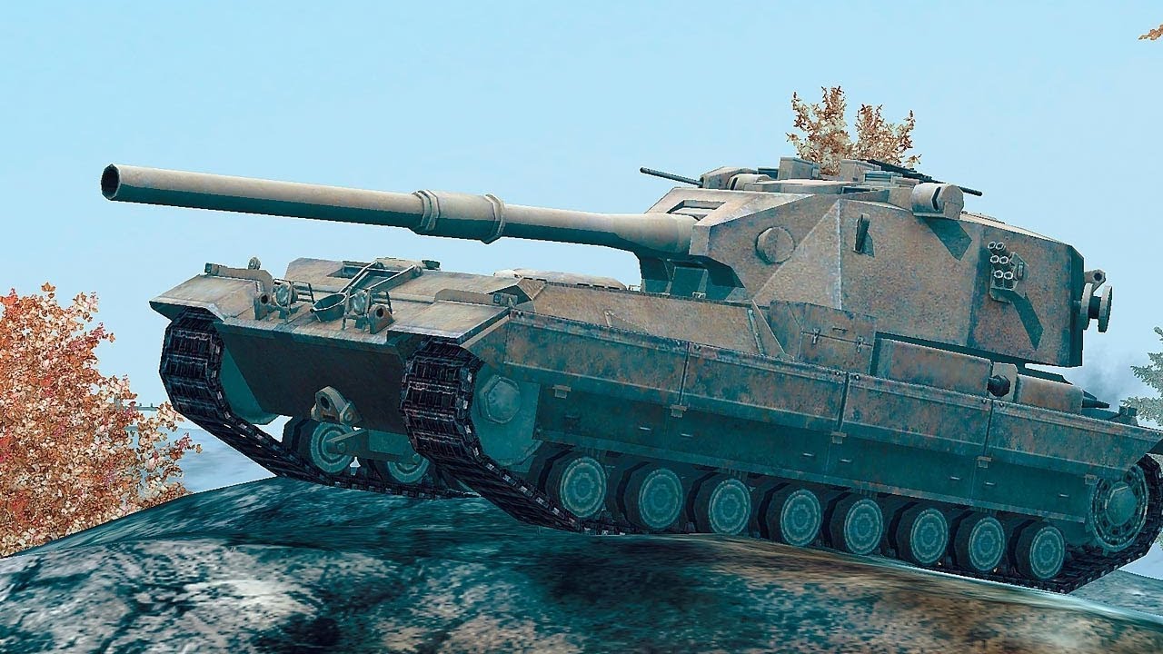 Как играется бабаха в РБ! Бой на 5000 рейтинга  FV215B 183 в Wot Blitz