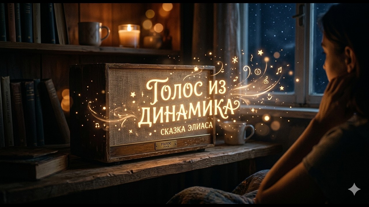 сказка голос из динамика