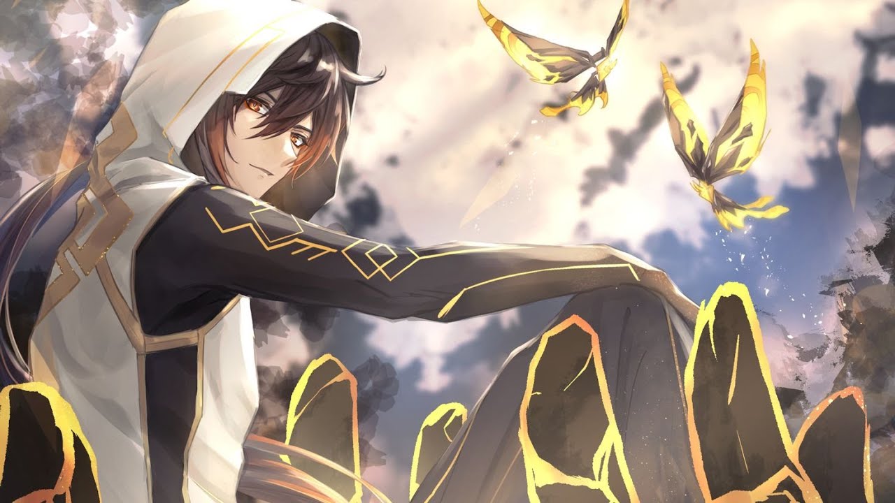 Прошлое Моракса. (Zhongli/Morax) Genshin Impact.
