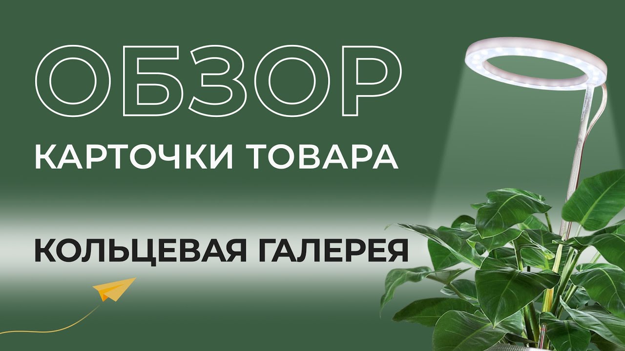КОЛЬЦЕВАЯ ГАЛЕРЕЯ карусель в карточке товара ИНФОГРАФИКА для маркетплейсов