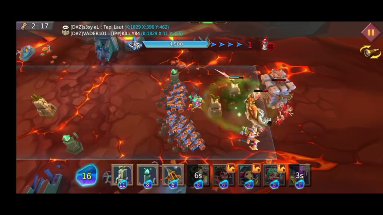 Lords Mobile прохождение грани глава 6 этап 14 lordsmobile