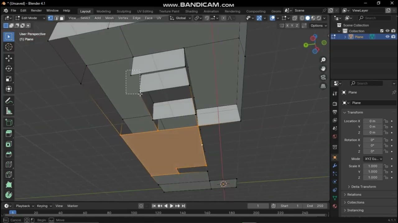 Blender. Проекция дома. Часть 1. shrots