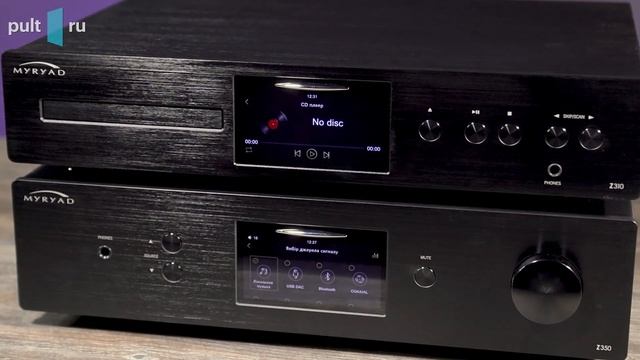 Myryad серии Z  проигрыватель и усилитель с отличным оснащением