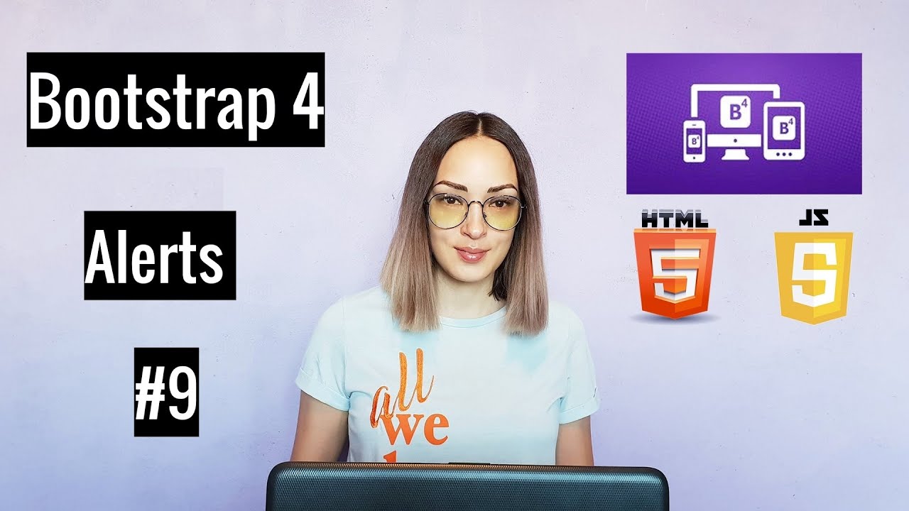 Урок 9 Bootstrap 4 . Уведомления Alerts
