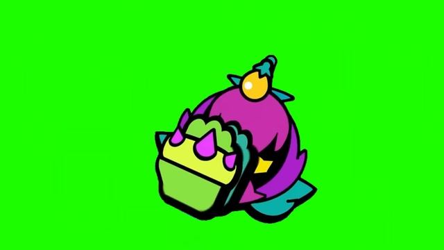 Lily Pins (Animated) | Brawl Stars | Green Screen