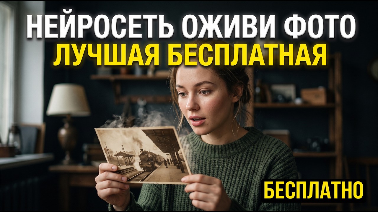 Нейросеть оживи фото: лучшая нейросеть для оживления фото бесплатно