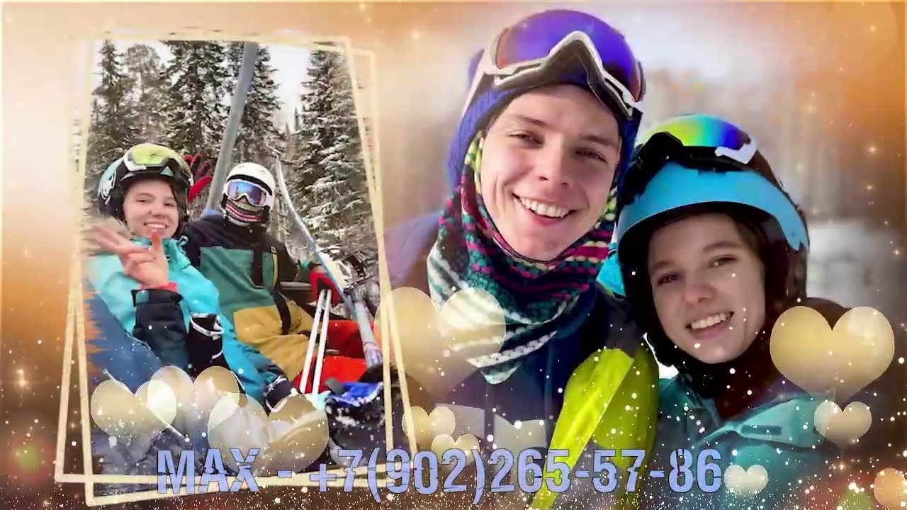 Примеры ярких слайд-шоу от родителей на свадьбе из фото и музыки