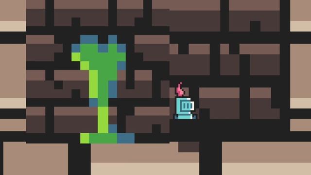Пиксельная игра Но это анимация