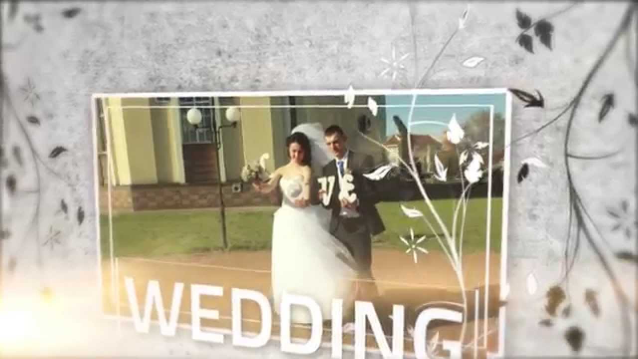 Свадебная заставка Wedding intro