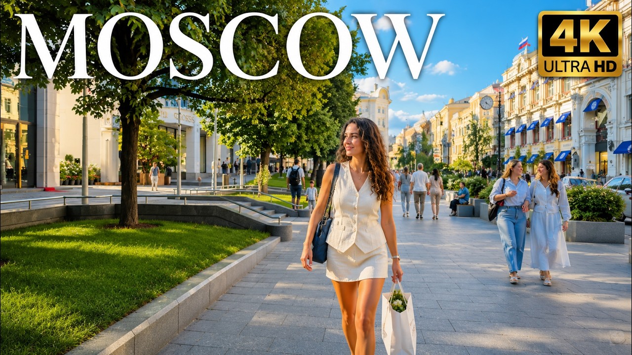 Moscow Is Absolutely Stunning!   Summer Walk 2026 in 4K