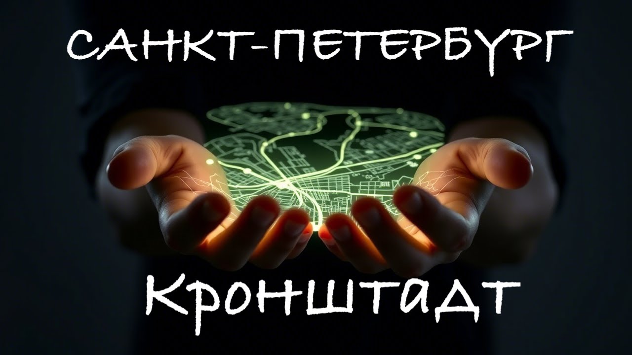 Маршрут на ладони! Санкт-Петербург - Кронштадт геоаналитика маршрут доставка скорость city