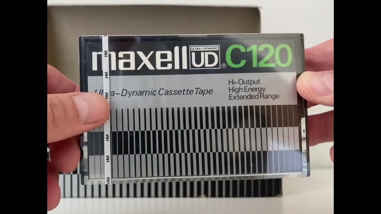 Аудиокассеты Maxell UD C120 1972 год
