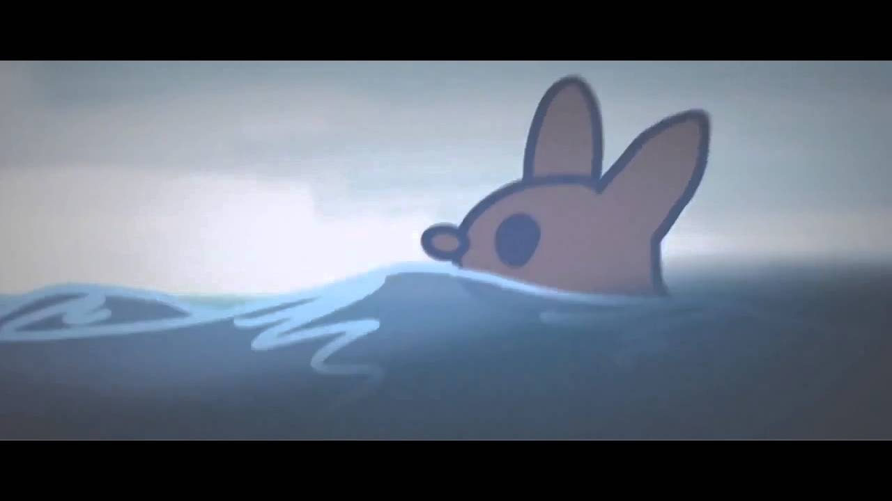 ВОДА. 2D анимационный мультфильм про котенка.