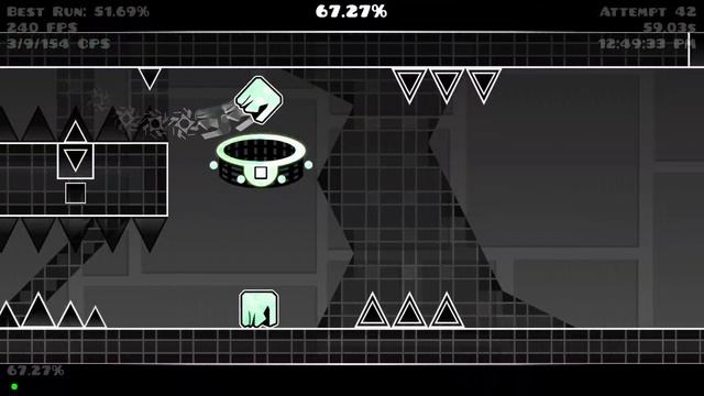 27.08.2024 Shitty Silent Clubstep 100  Geometry Dash
