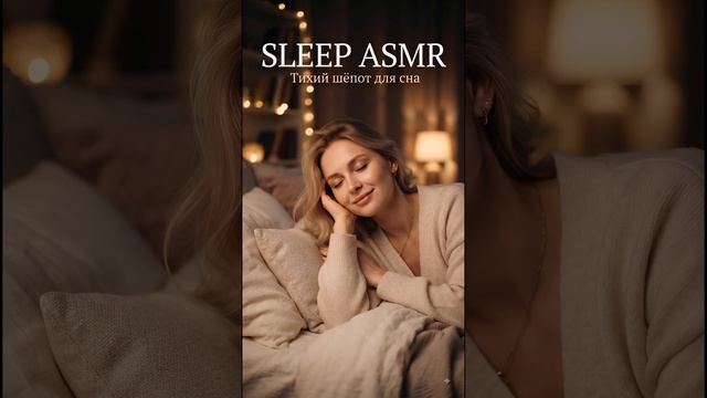 ASMR Sleep  Нежный шёпот девушки для глубокого сна  3D 8D Relaxation.