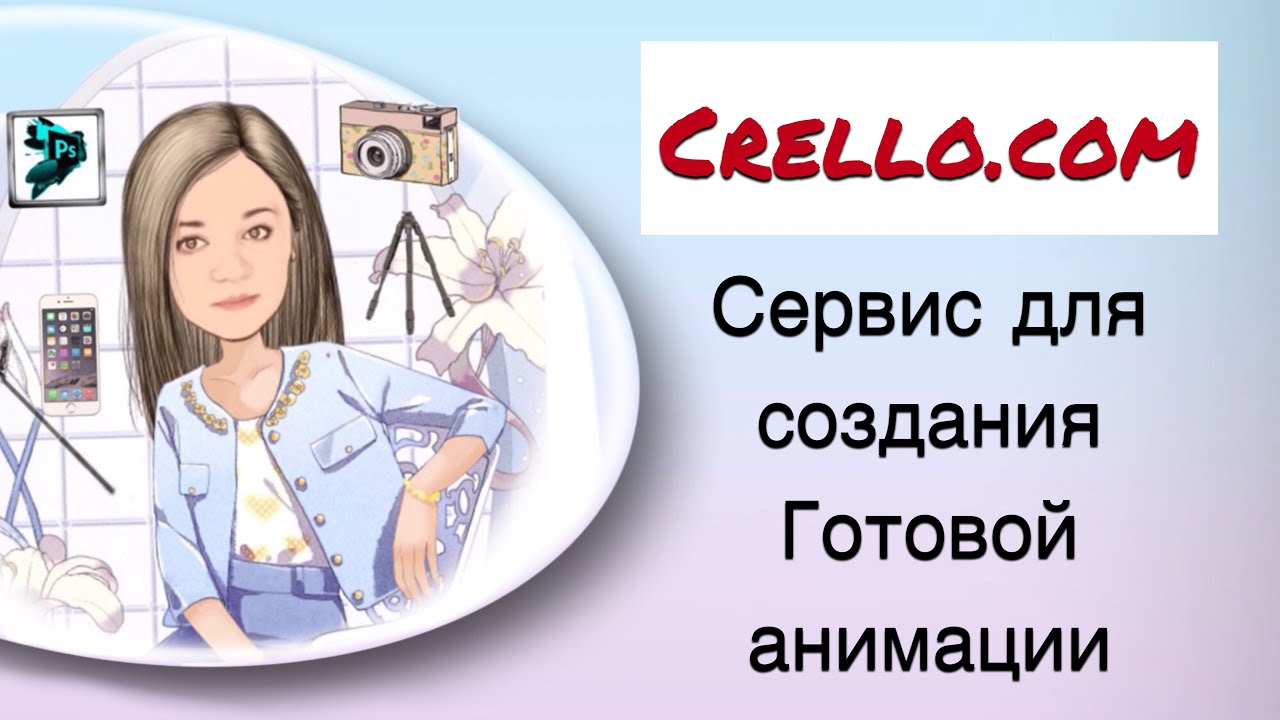 crello сервис для создания анимации