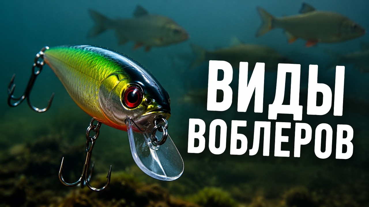 КАКИЕ БЫВАЮТ ВОБЛЕРЫ?