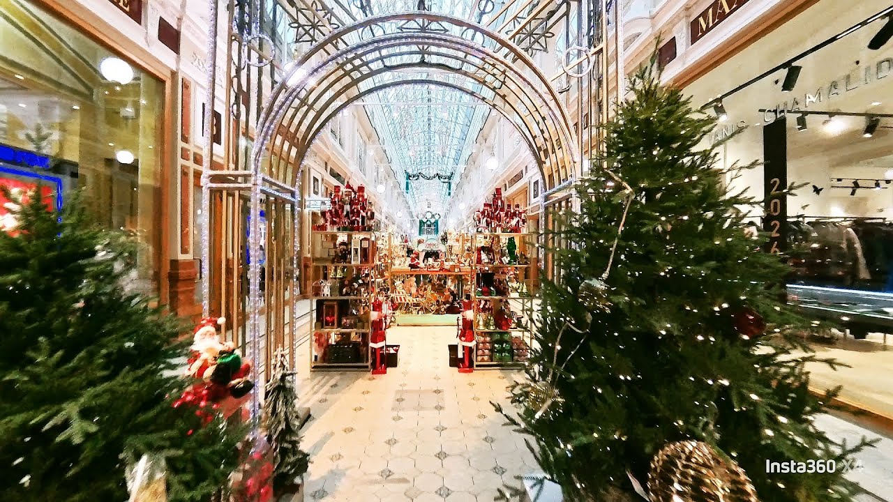 Festival Centers Stockmann And Passage In Saint Petersburg, Russia