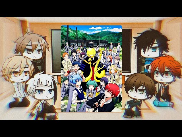 Gacha Club | Реакция разных аниме персонажей на «Класс убийц» | [RUS]