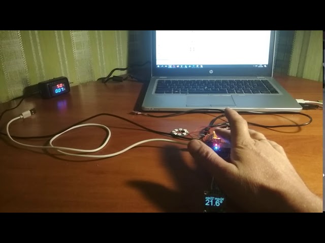 esp32esphomeреальное потрибление
