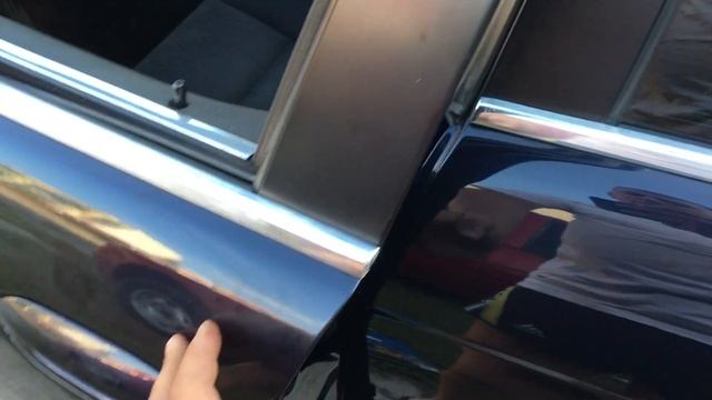 Закрытие двери BMW E39 после регулировки клинкового фиксатора замка