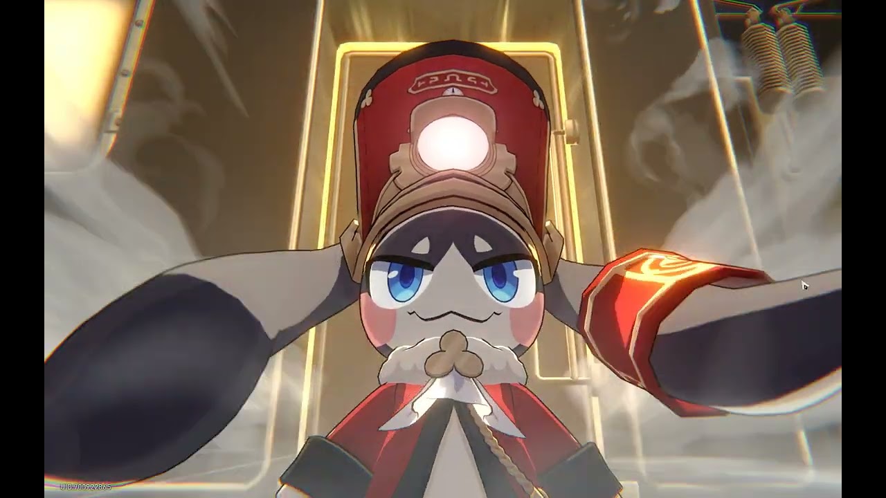 Honkai Star Rail. Анимация выпадения сигнатурного конуса Серебряного Волка - Непрекращающийся дождь