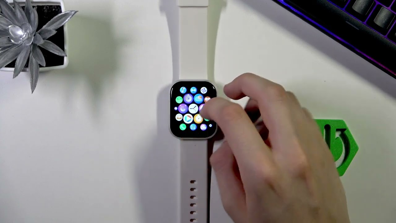 INFINIX Watch 1  Как изменить вид значков на экране