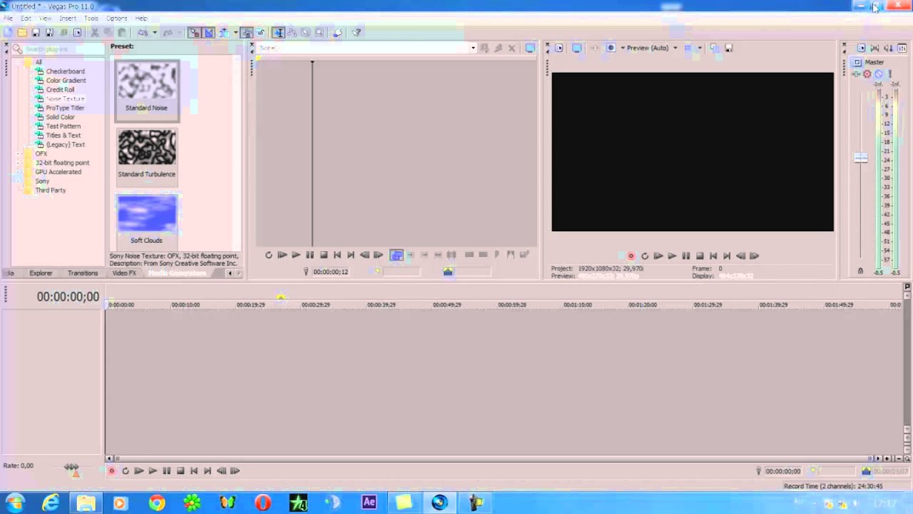 выпуск1 Sony Vegas pro знакомство с программой