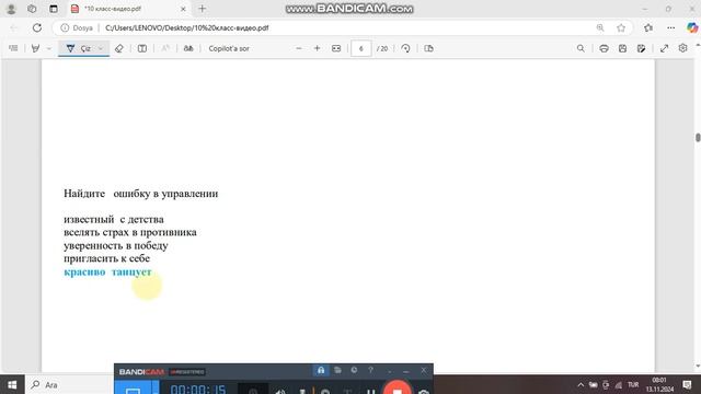 Вопрос 12-Испытательный экзамен 17.11.2024 - X класс Объяснение вопросов по русскому языку