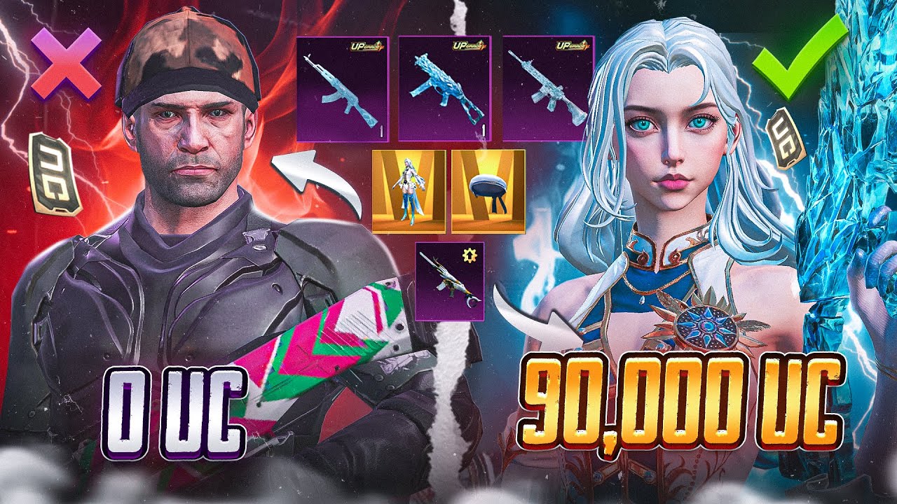 90.000 UC ENG OMADLI OPEN KEYS  PUBG MOBILE!!!