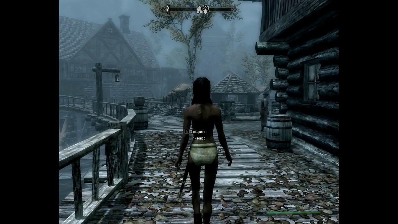The Elder Scrolls Skyrim Физика