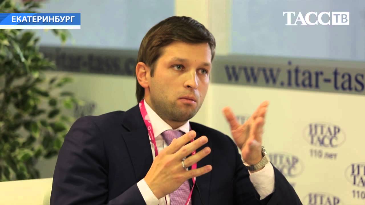 Дмитрий Пристансков в студии ИТАР-ТАСС