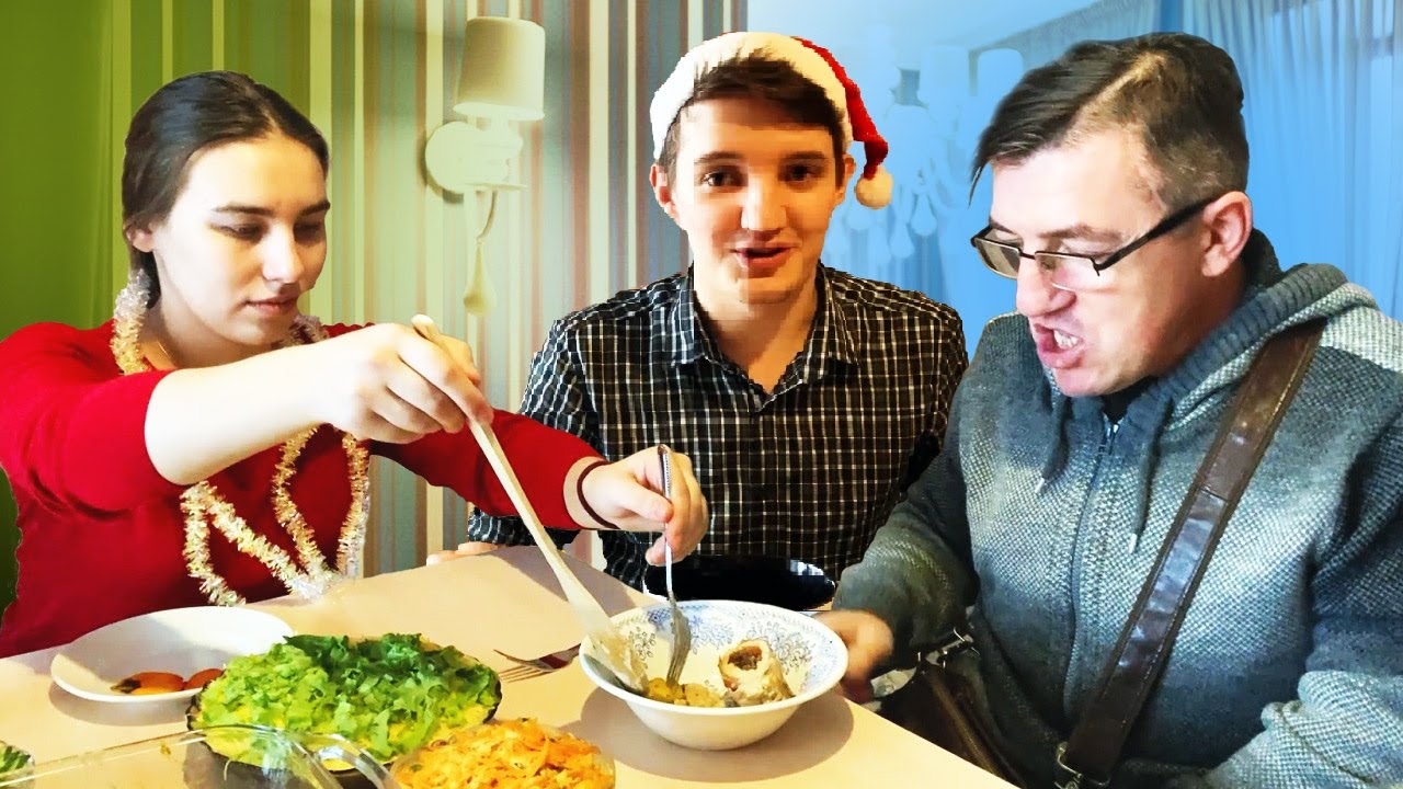 Шикарный стол Своими руками на Новый год ! Пробуем вкусности |В Гостях|