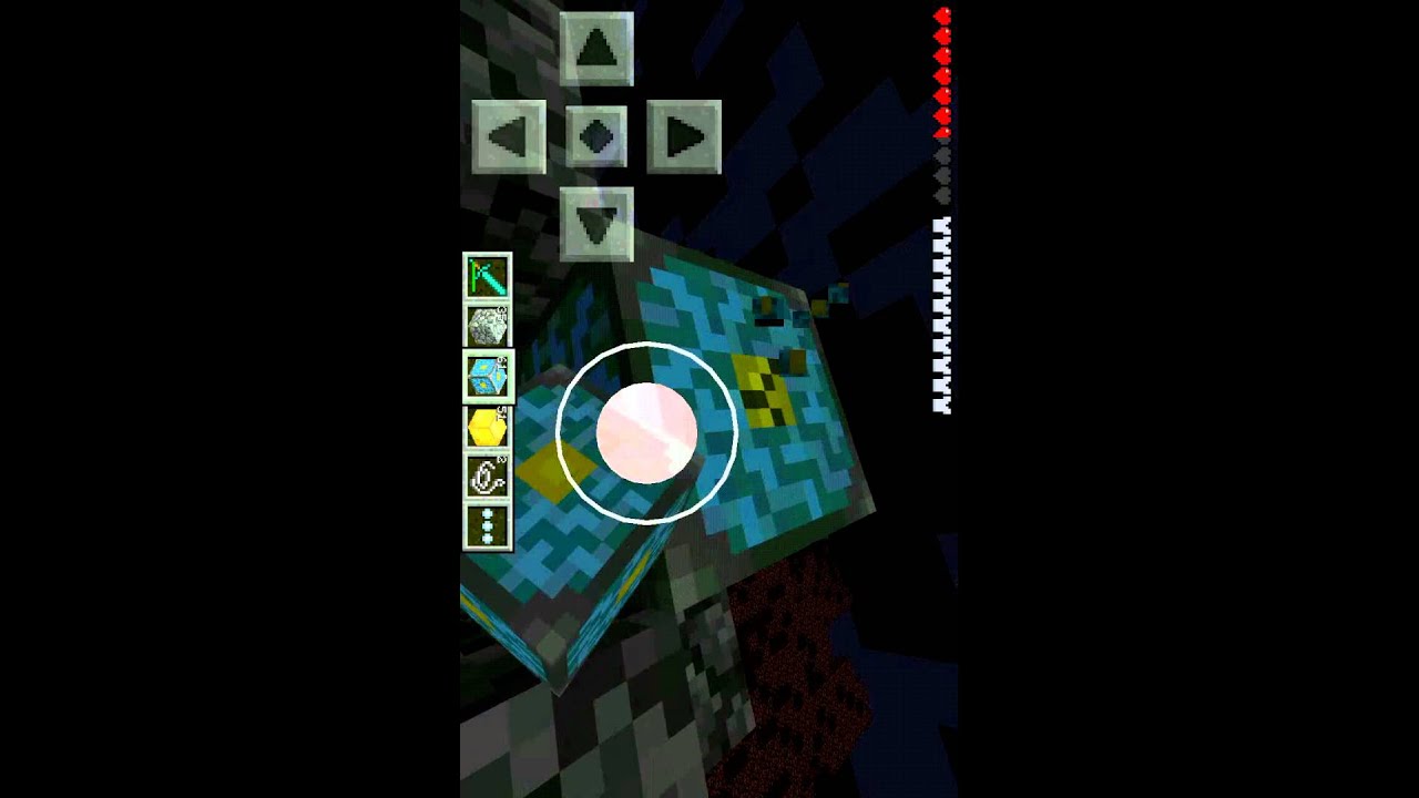 Minecraft PE:Видеоурокпортал в ад1