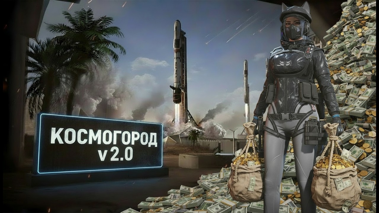 КОСМОГОРОД V 2.0 ЛУЧШАЯ КАРТА В DELTA FORCE
