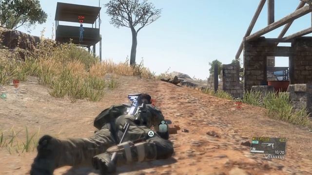 Metal Gear Solid V The Phantom Pain -  Эпизод 36: Невидимка Следы призраков. РАНГ - S