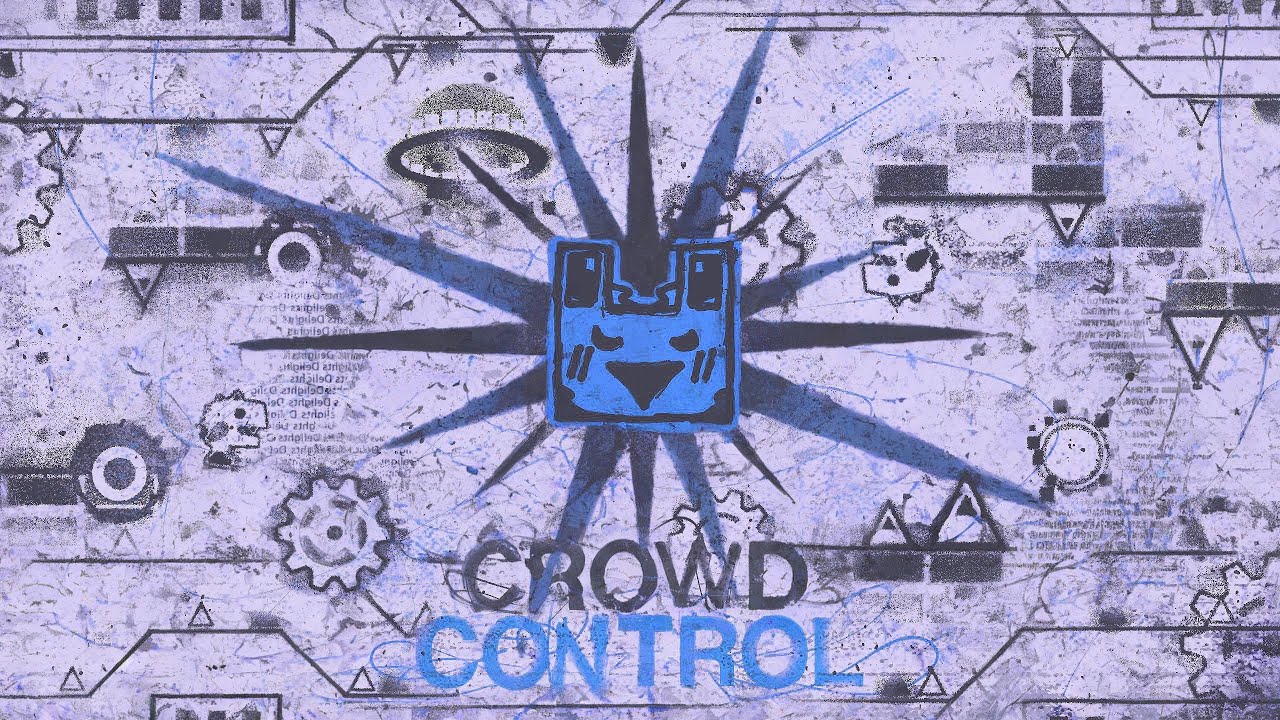12.08.2024 CROWD CONTROL 100!!  NEW HARDEST!!!  Geomtery Dash
