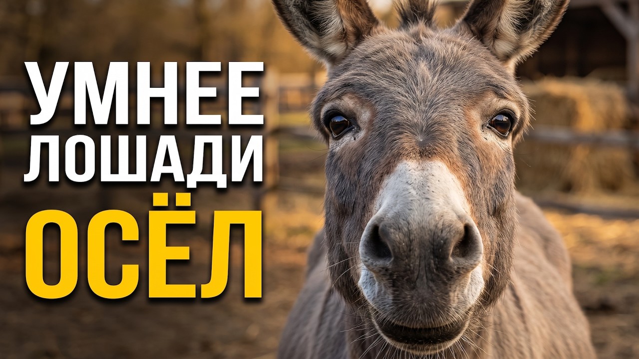 Осёл: глупец или скрытый гений? Правда, которую вы не знали