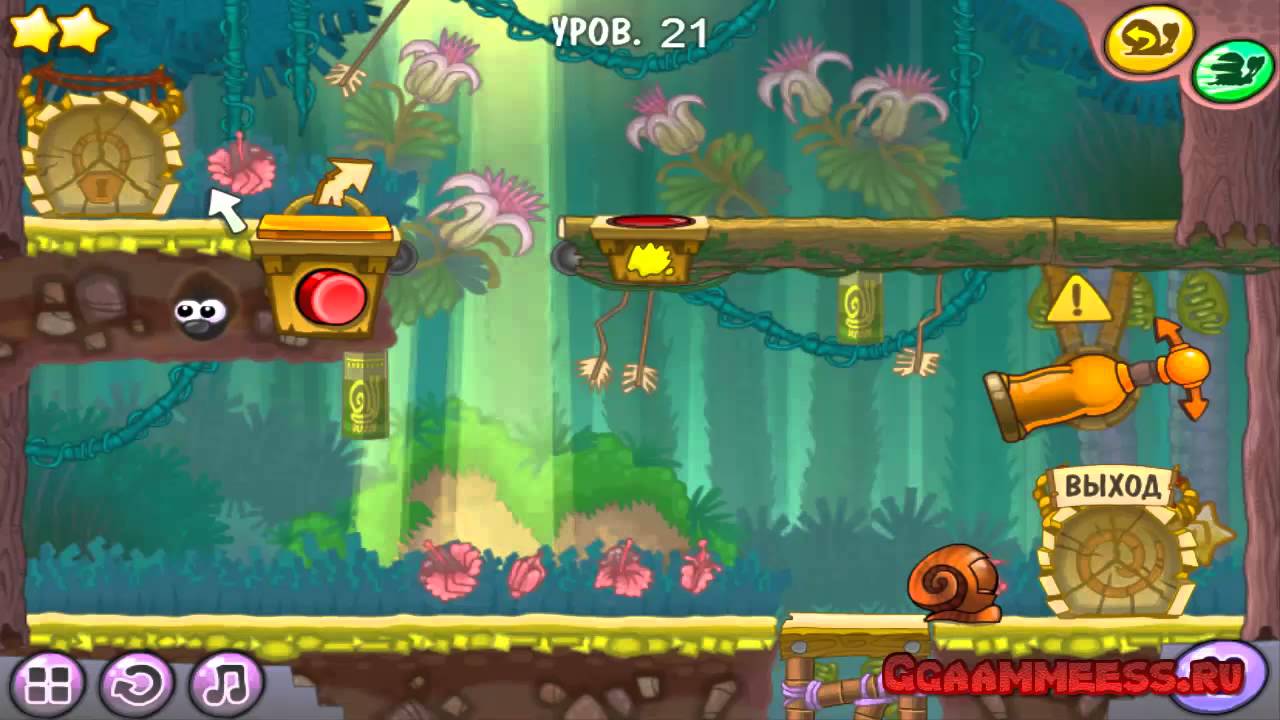 Флеш игры Улитка Боб 8 с 19 по 23 озвучка от фонаря