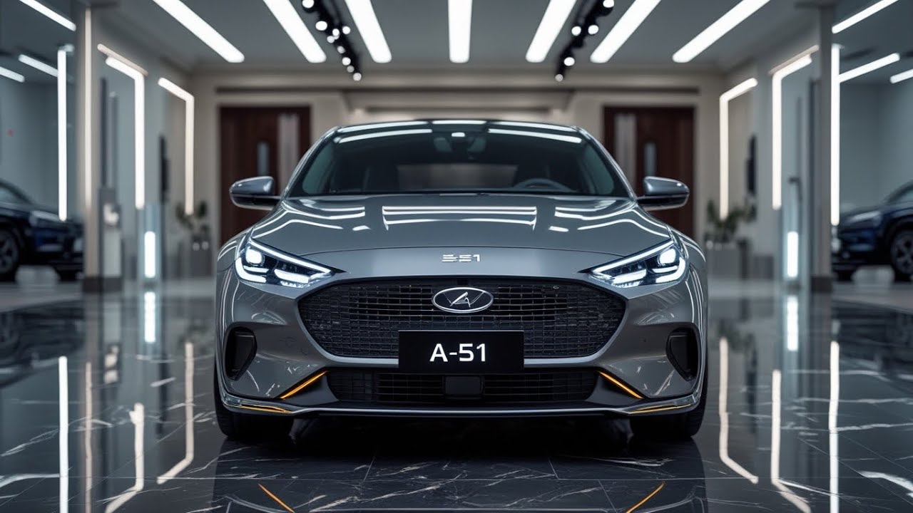  A-51 Car 2027 Серый Цвет  Новый Дизайн Роскошный Салон и Будущее Авто Уже Здесь! 