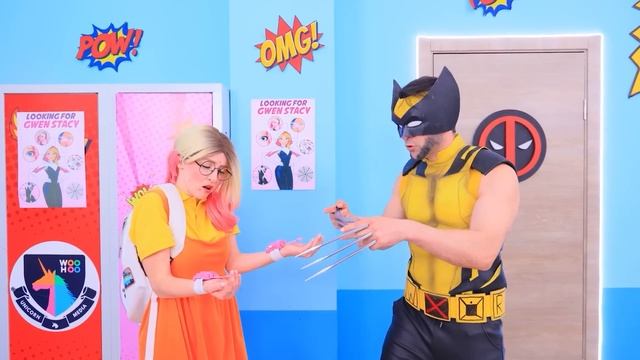 Баллерина Капучина Vs Кукла из Игры в Кальмара! Экстремальные Прятки В Коробках!