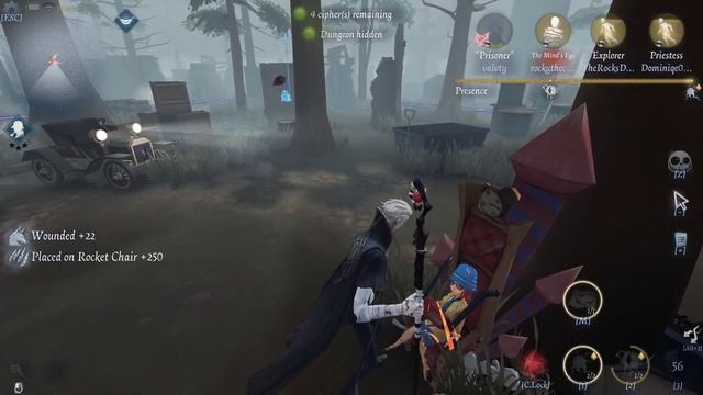 дед инсайд лупит клуш  Identity V
