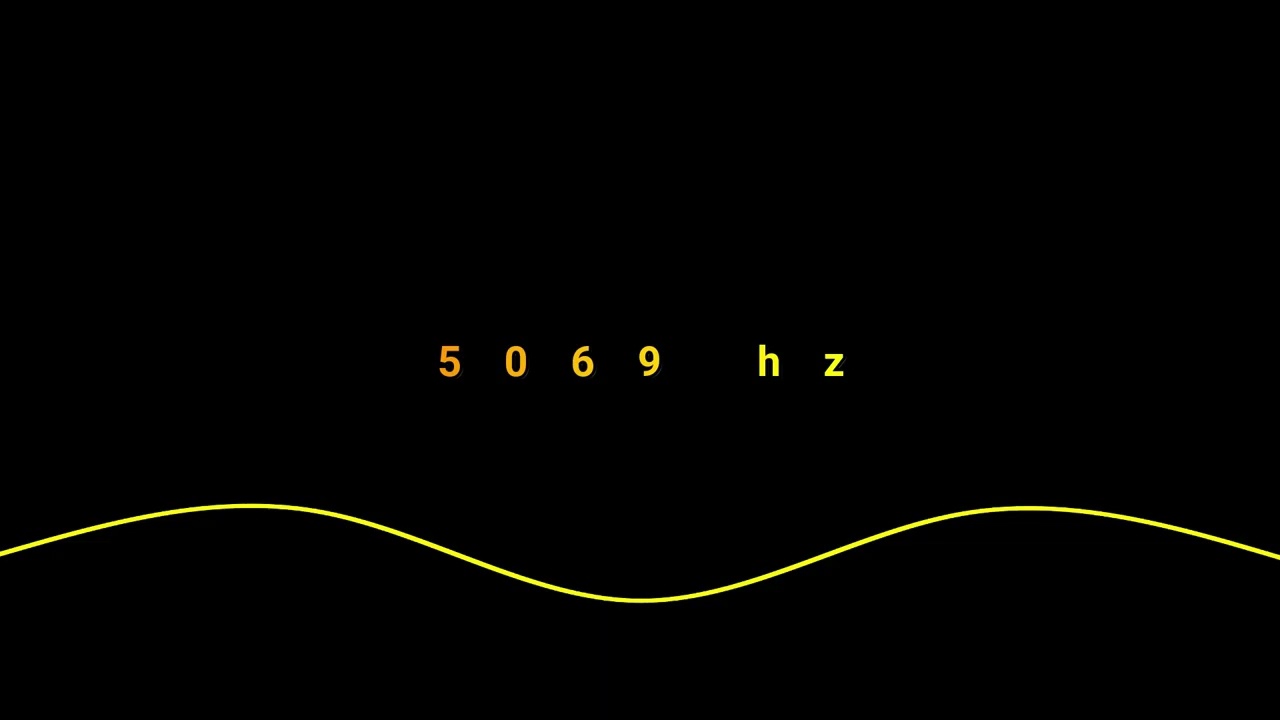  5069 HZ FREQUENCY TONE 10 MINUTS ЧАС  
