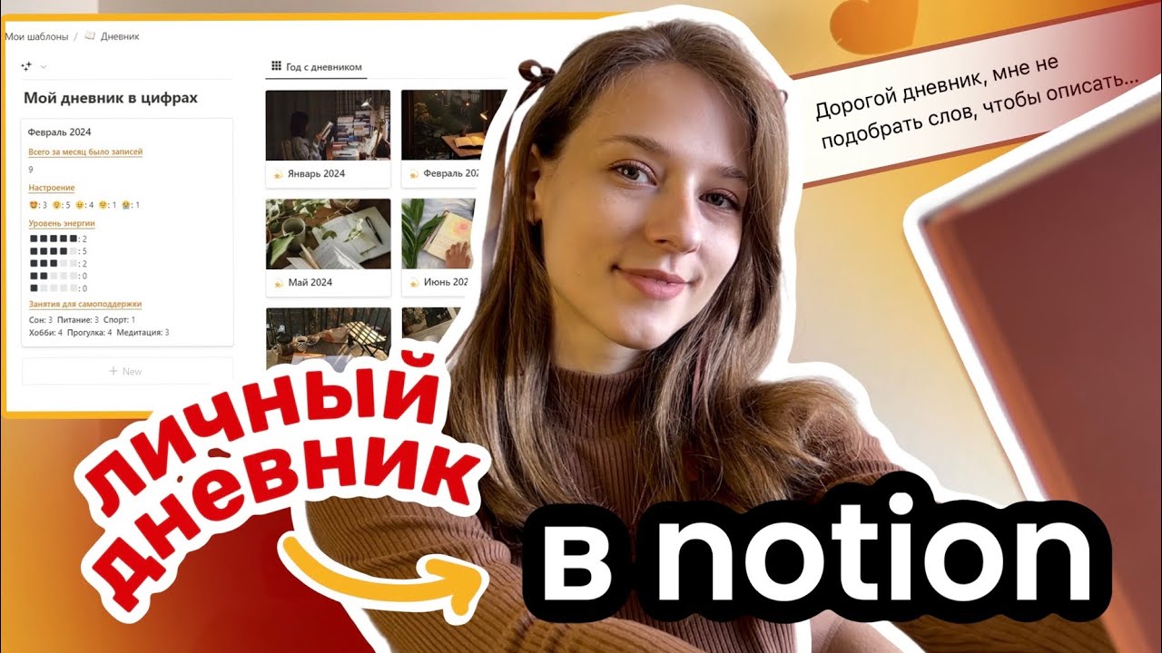 Вопросы Для Заполнения Личного Дневника  Шаблон с Медитациями в Notion