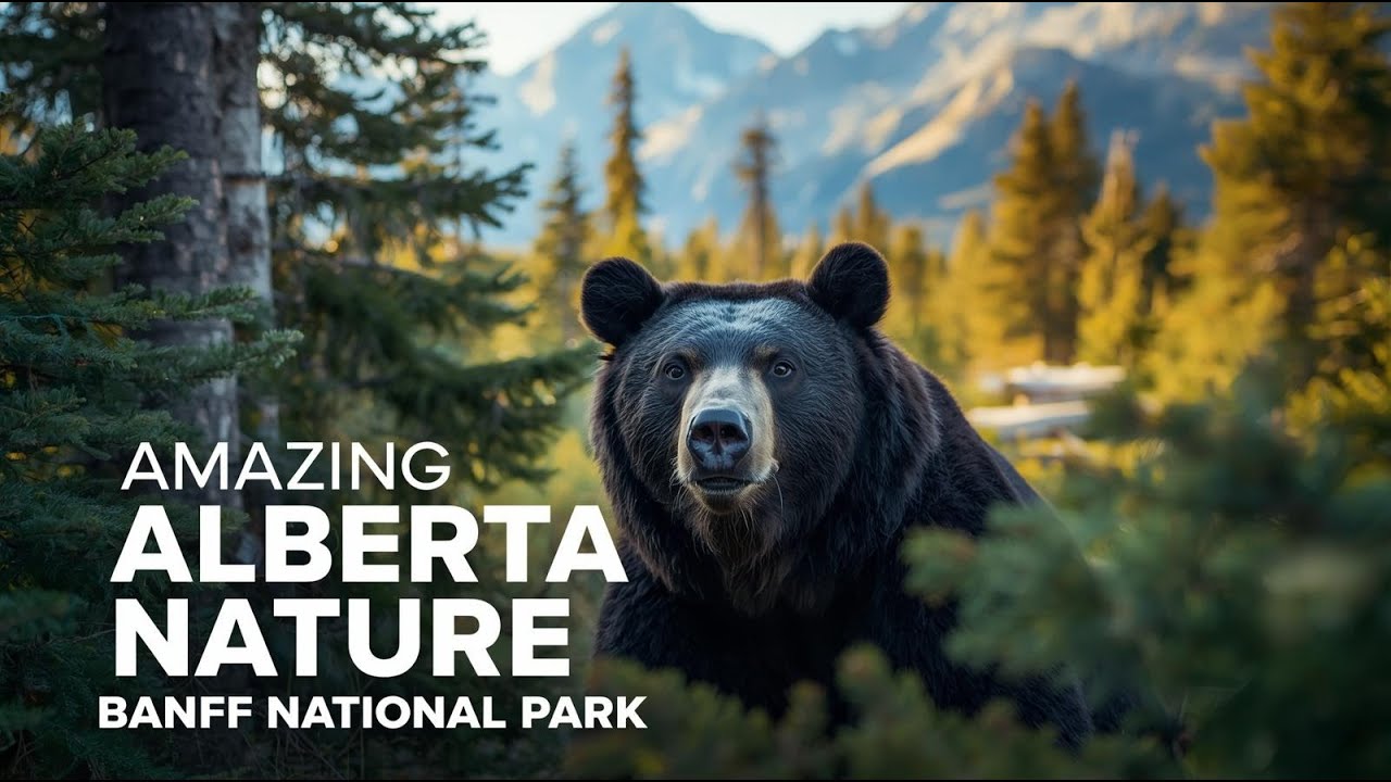 Amazing Nature of Canada   NP Banff 4K  Удивительная природа Канады  Национальный парк Банфф