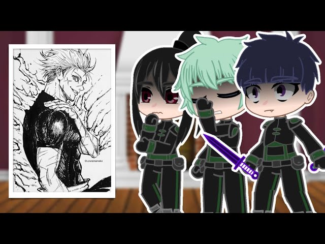 GC Kaiju No:8 react to Gojo Satoru  Кайдзю номер 8 реакция на Годжо Сатору  RUENGBRISP