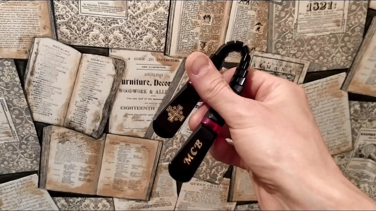 Перекидные четки. Оргстекло черного цвета рубиновые вставки и гравировка