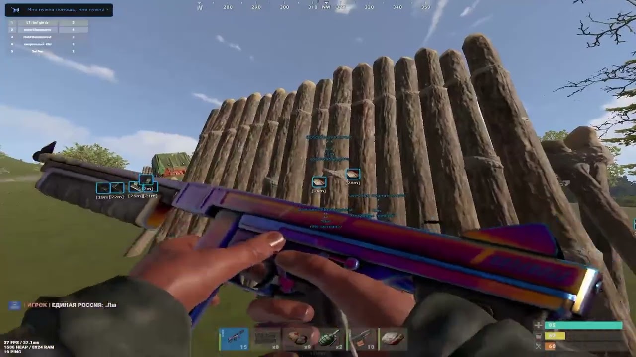 ОТЖАЛ ДРОП С ЛУЧШИМ EXTERNAL ЧИТОМ НА BUMMER RUST