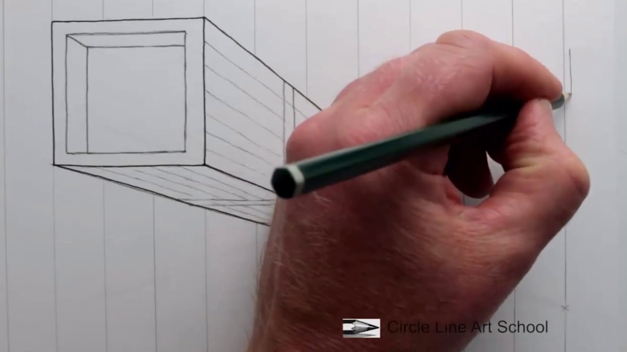 чертёж 3D ... учимся рисовать...