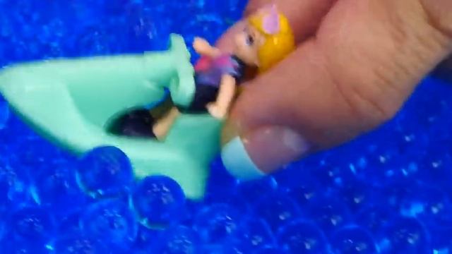 Распаковка Polly Pocket / Полли Покет. Куклы, Маша Капуки и волшебный медальон. Игрушки для девочек
